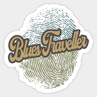 Blues Traveller Fingerprint Sticker